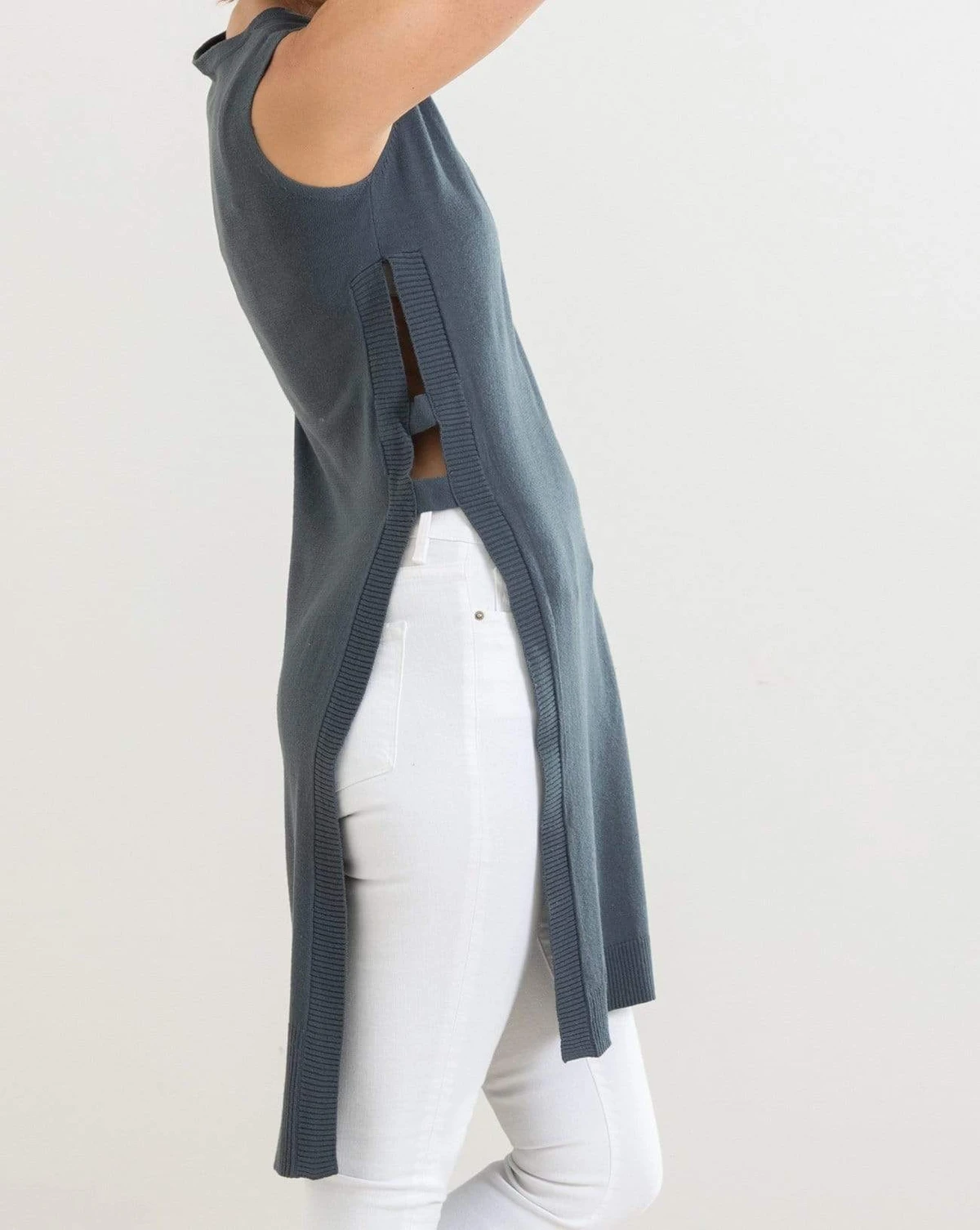 Anywear Light Crew Open Tunic