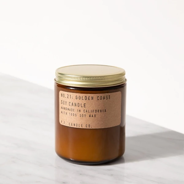 7.2floz. Standard Soy Candle Golden Coast