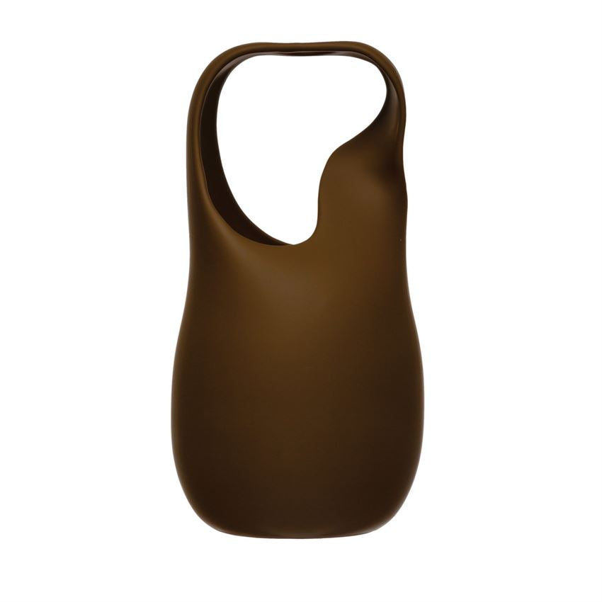 Stoneware Vase w/ Handle