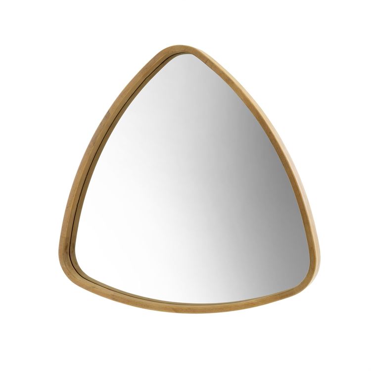 Boomerang Oak Mirror