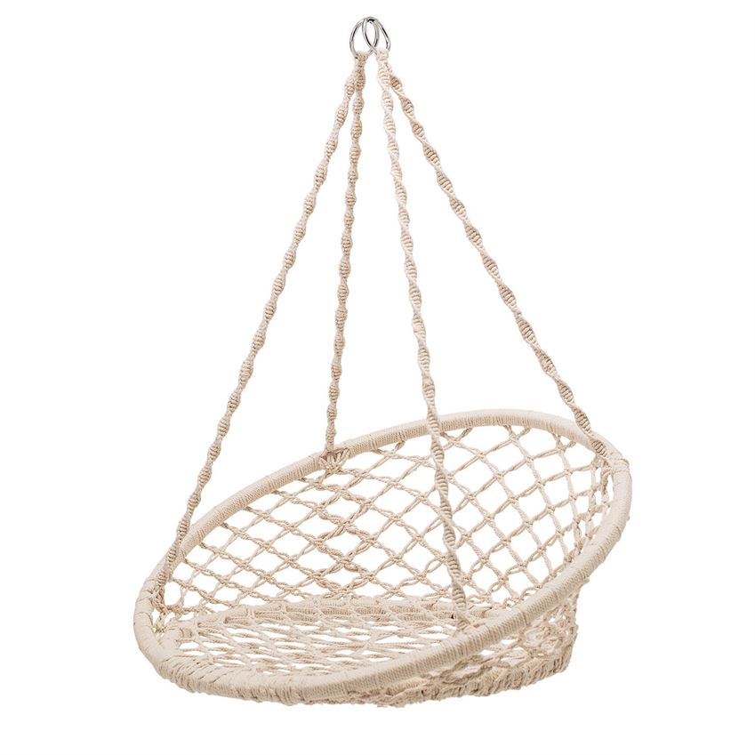 Cotton Macrame Hanging Chair