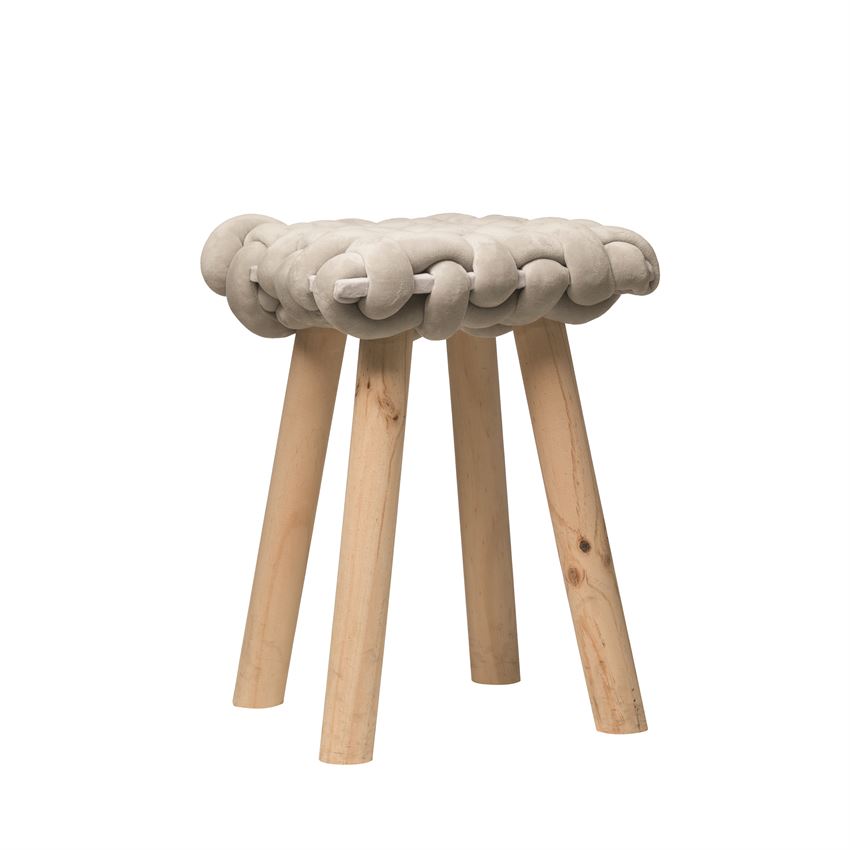 Decorative Woven Stool