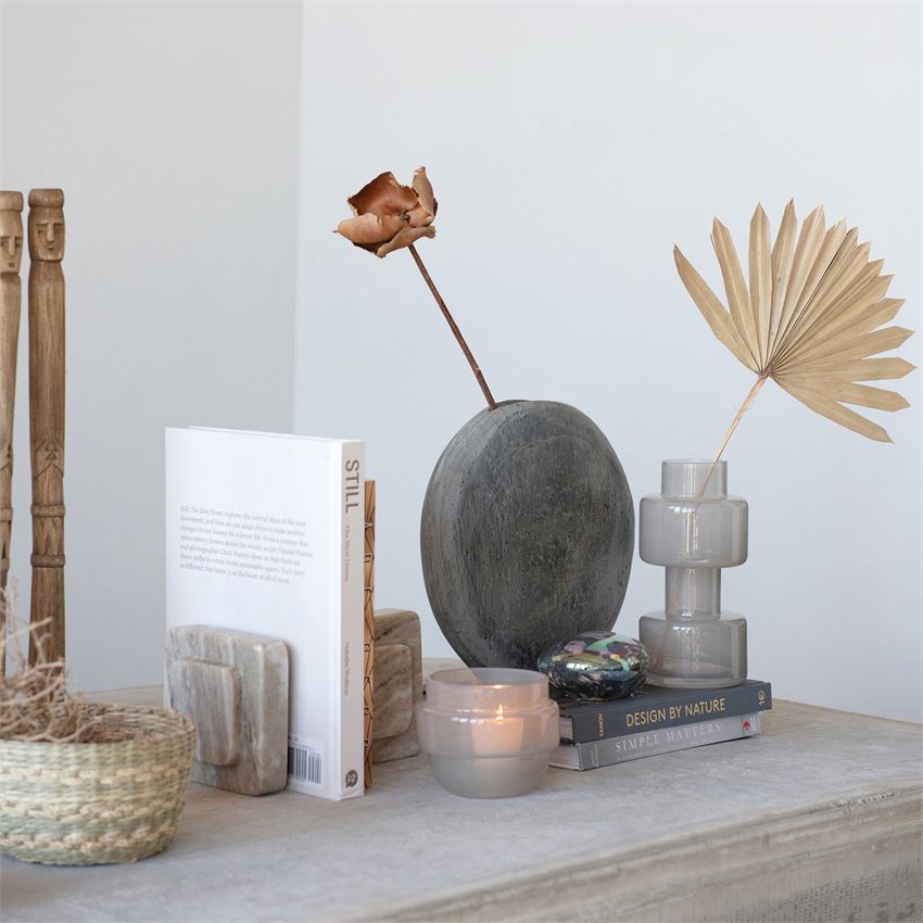 Round Glass Vase
