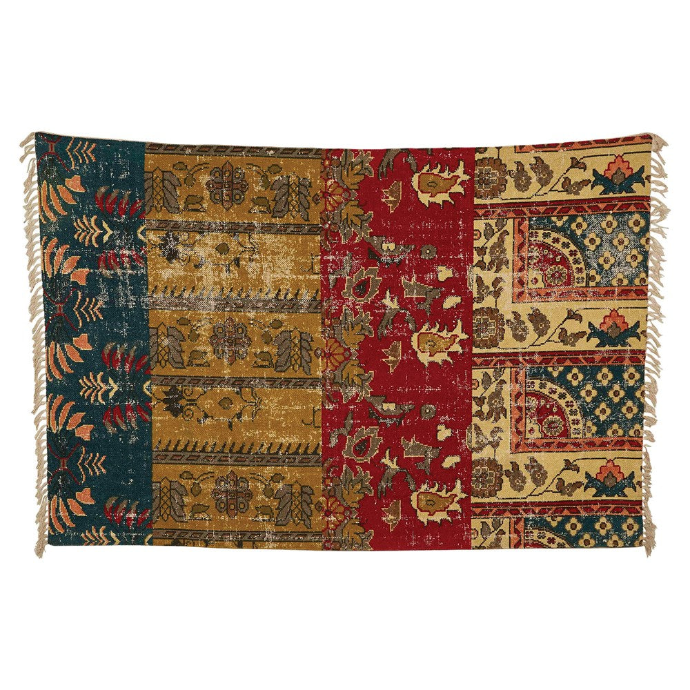 Woven Cotton Printed Rug