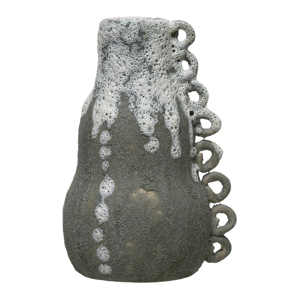 Stoneware Handmade Taper Holder