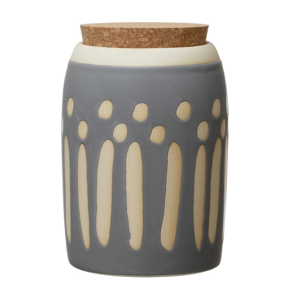 Stoneware Canister