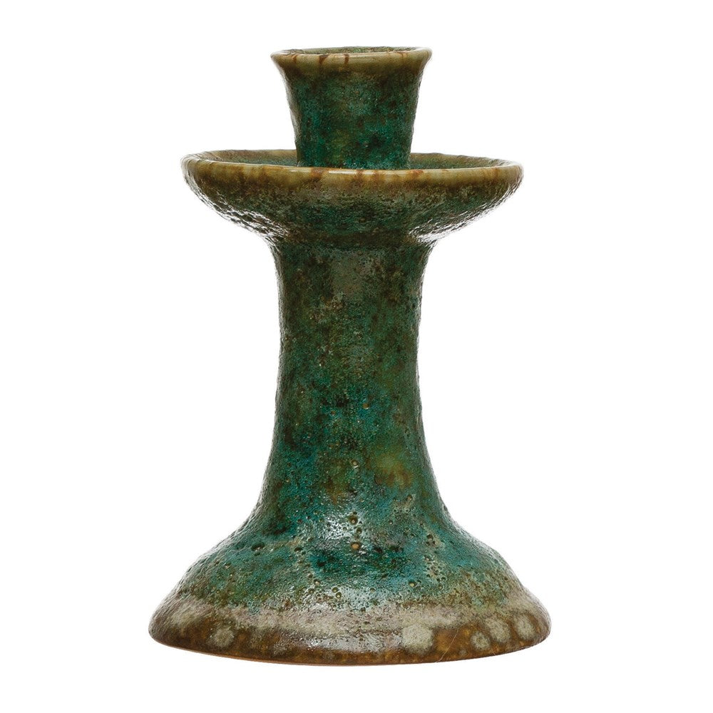 Stoneware Taper Candle Holder