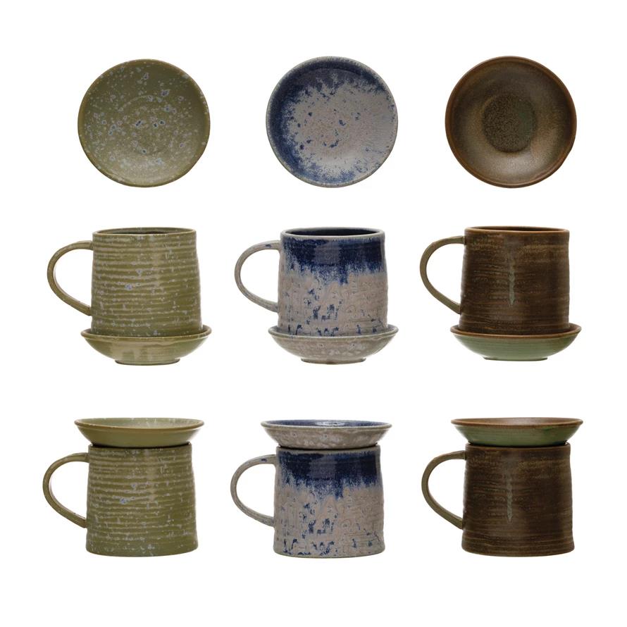 Mug w/ Snack Plate Topper