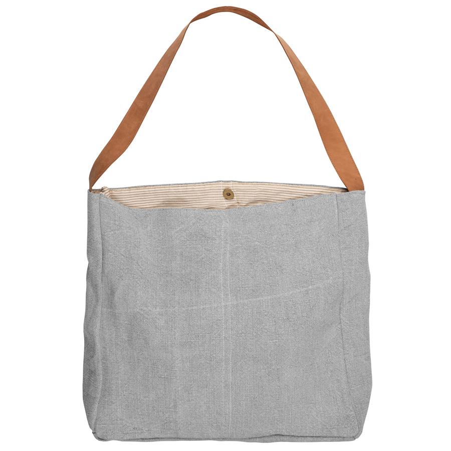 Oversized Linen Tote