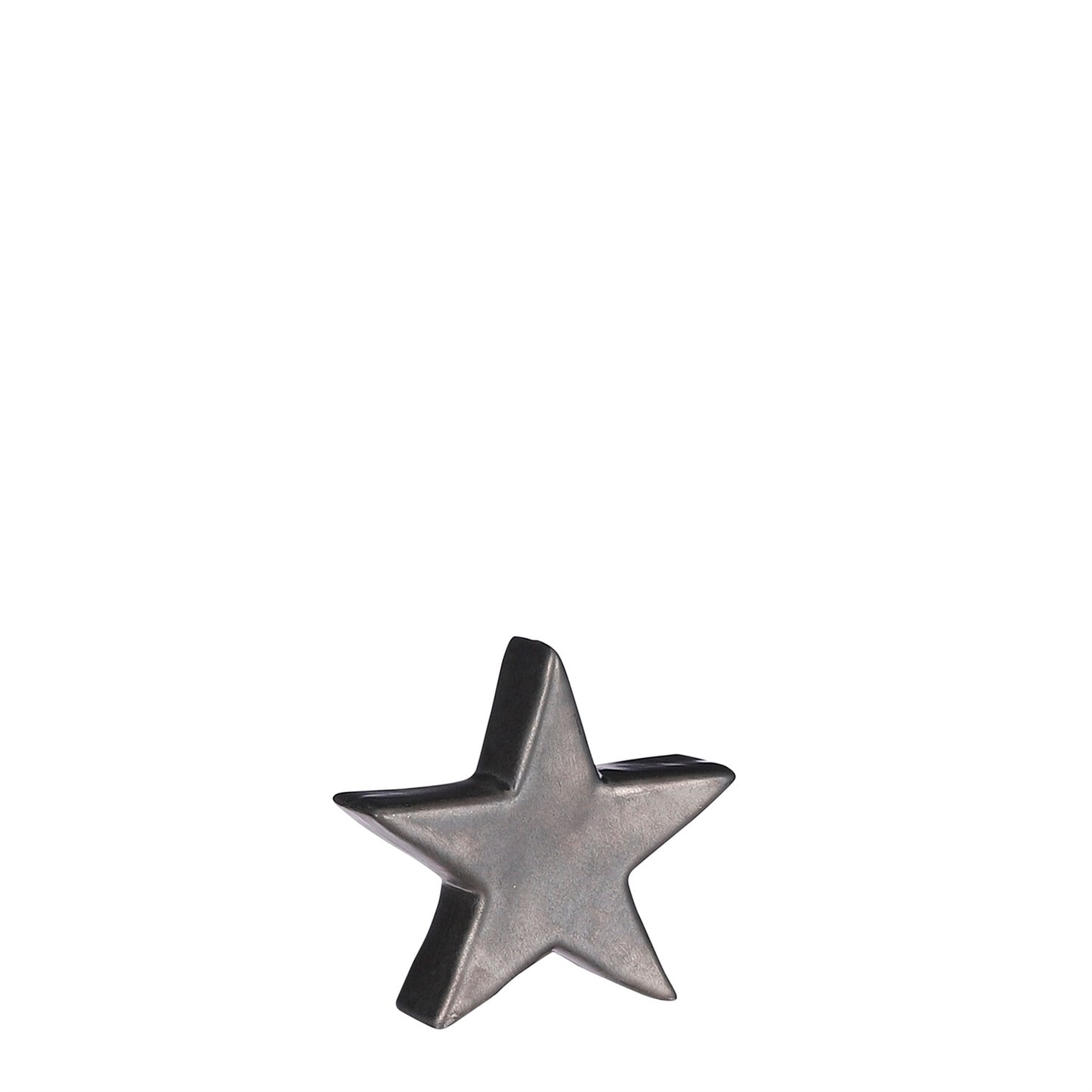 Small Porcelain Silver Star