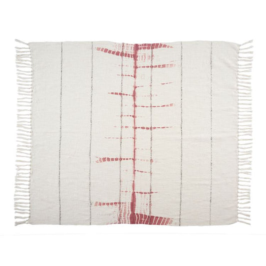 Shibori Throw