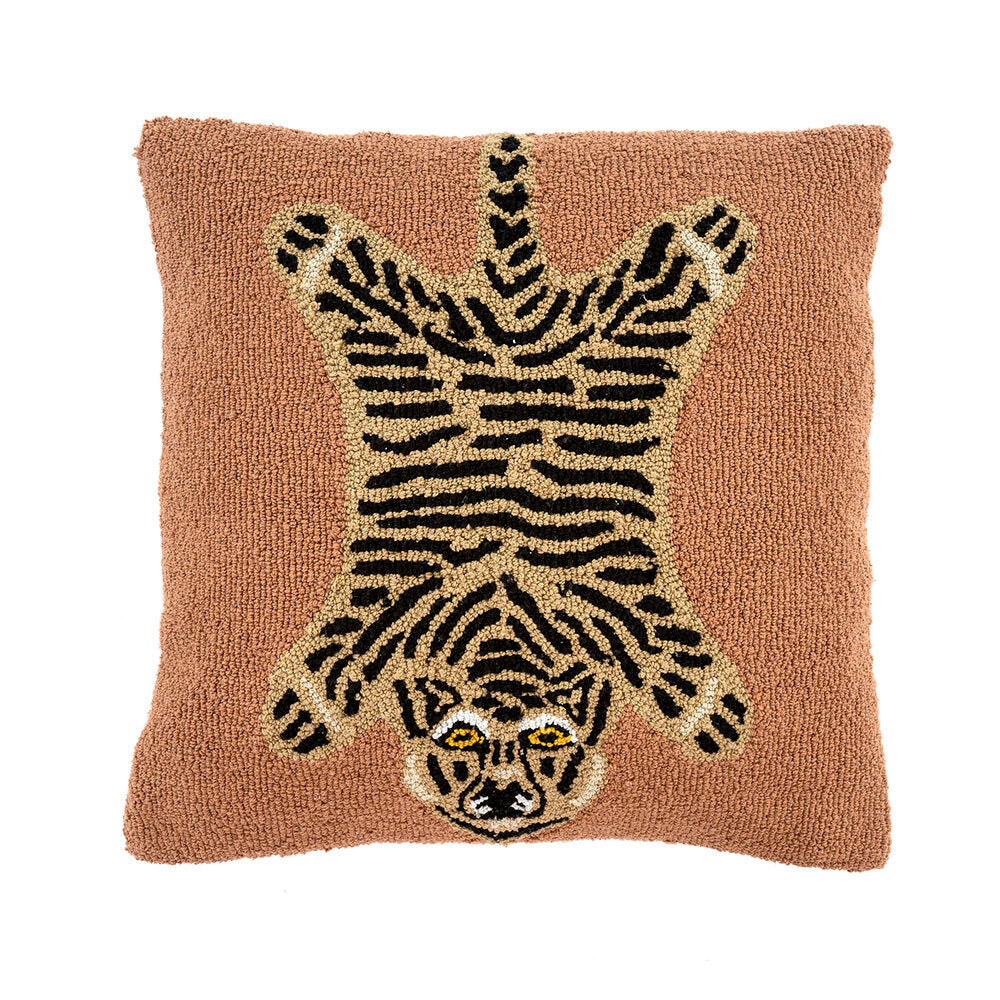 Tiger Tufted Pillow