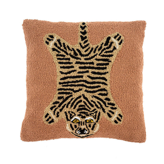 Tiger Tufted Pillow